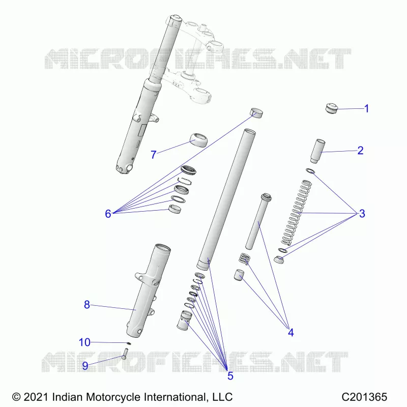SUSPENSIÃ“N DELANTERA FORKS