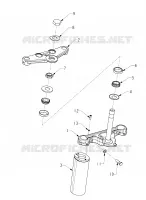 SUSPENSIÓN DELANTERA FORK MOUNTING BRACKETS