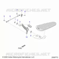 TREN, SHIFT PEDAL AND SHIFT LINKAGE