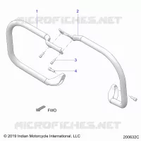 CHASSIS, HIGHWAY BAR, TUBE