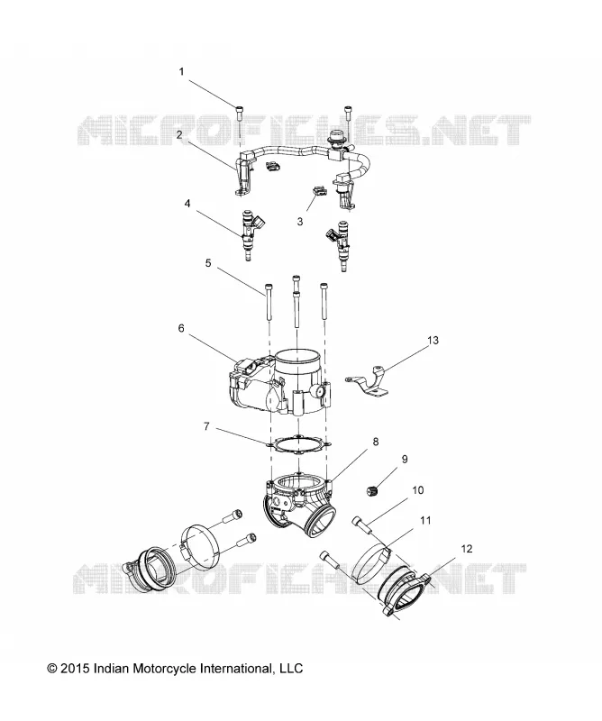 ENGINE, CUERPO DE MARIPOSA/FUEL RAIL