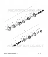 TREN, INPUT/OUTPUT SHAFT ASM.