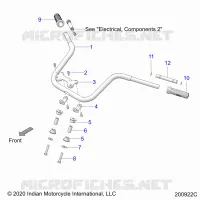 STEERING, SOPORTE DE MANILLAR AND GRIPS