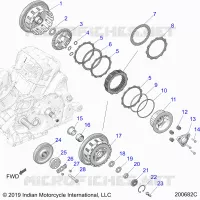 TREN, CLUTCH AND PRIMARY DRIVE