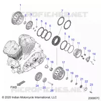 TREN, CLUTCH AND PRIMARY DRIVE