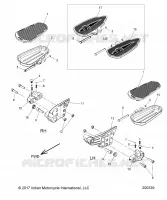 CHASSIS, FLOORBOARD, PASSENGER