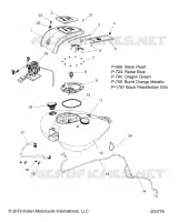 SISTEMA DE COMBUSTIBLE, FUEL TANK ASM.