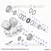 TREN, CLUTCH AND PRIMARY DRIVE