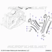 LA CADENA DE LEVAS AND SPROCKETS