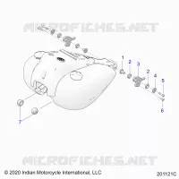 SISTEMA DE COMBUSTIBLE, FUEL TANK MOUNTING