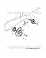TREN, DRIVE SPROCKET, BELT AND GUARD
