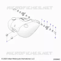 SISTEMA DE COMBUSTIBLE, FUEL TANK MOUNTING