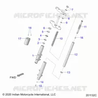SUSPENSIÃ“N DELANTERA FORKS