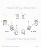 ELECTRICA, SWITCH CONTROLS, LH/RH