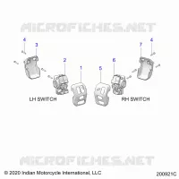 ELECTRICA, SWITCH CONTROLS, LH/RH