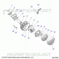 ENGINE, TOMA DE AIRE SYSTEM