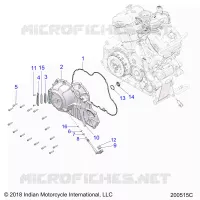 ENGINE, PRIMARY AND TAPA DEL EMBRAGUE