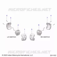 ELECTRICA, SWITCH CONTROLS, LH/RH