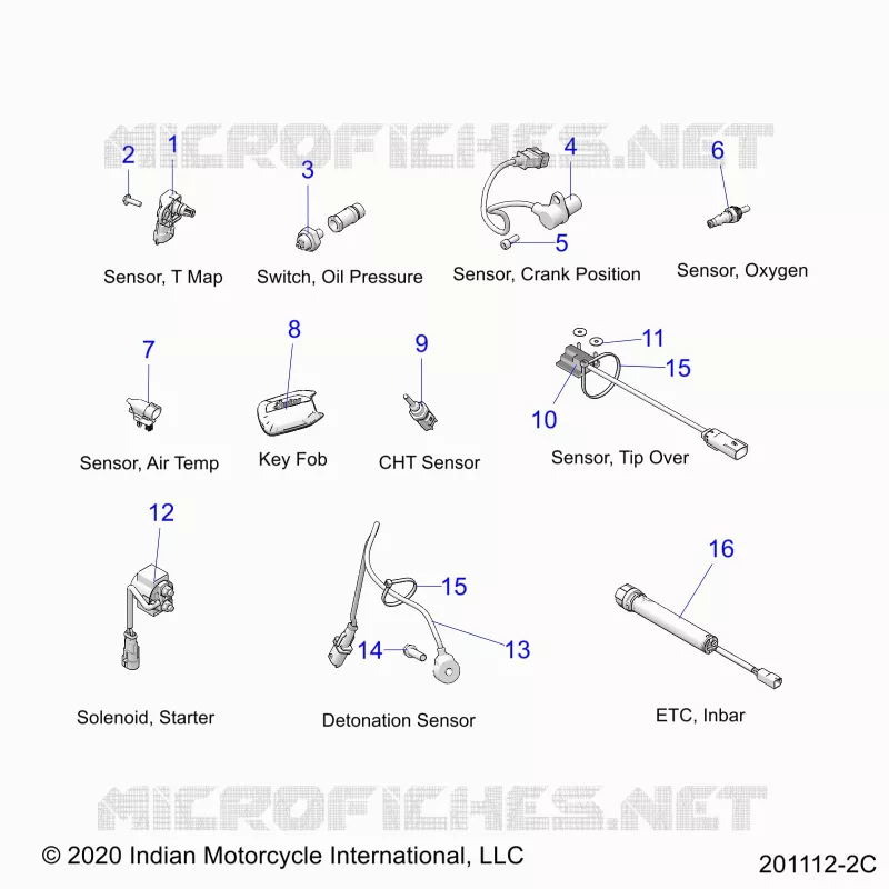 ELECTRICA, COMPONENTS 2 - N22DLBAG/DLCAG ALL OPTIONS (201112