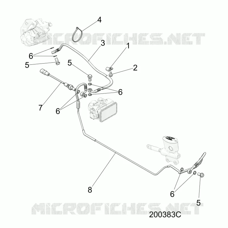 FRENOS, FRENO LINE, REAR, ABS