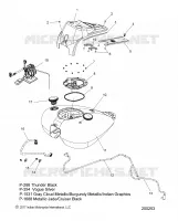 SISTEMA DE COMBUSTIBLE, FUEL TANK ASM.