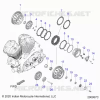 TREN, CLUTCH AND PRIMARY DRIVE