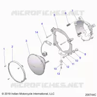 ELECTRICA, HEADLIGHT