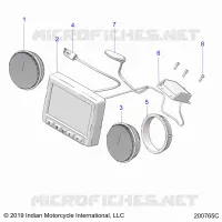 ELECTRICA, INSTRUMENT CLUSTER