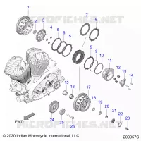 TREN, CLUTCH AND PRIMARY DRIVE