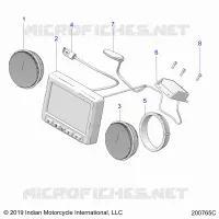 ELECTRICA, INSTRUMENT CLUSTER