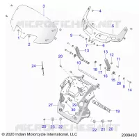 MERCADO ASM, WINDSHIELD MOUNT