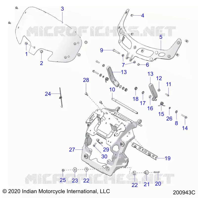 MERCADO ASM, WINDSHIELD MOUNT