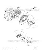 MOTOR, CAM SHAFTS AND GEARS