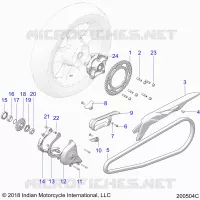 TREN, SPROCKETS, GUARDS AND CHAIN