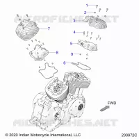 MOTOR, ROCKER COVERS