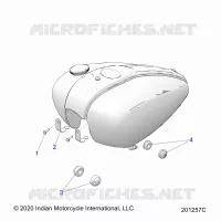 SISTEMA DE COMBUSTIBLE, FUEL TANK MOUNTING