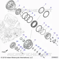 TREN, CLUTCH AND PRIMARY DRIVE
