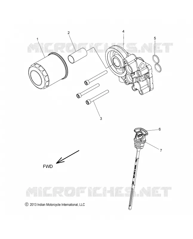 FILTRO DE ACEITE/ADAPTOR, AND DIPSTICK