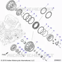 TREN, CLUTCH AND PRIMARY DRIVE
