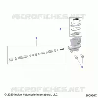 FRENO TRASERO, MASTER CYLINDER