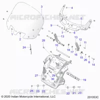 MERCADO ASM, WINDSHIELD MOUNT