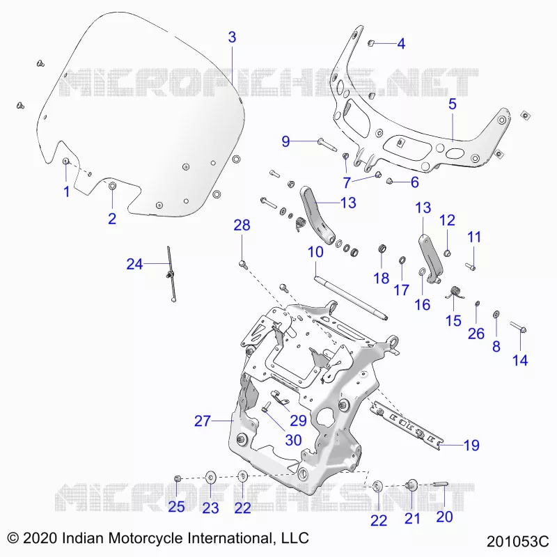 MERCADO ASM, WINDSHIELD MOUNT