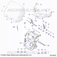 MERCADO ASM, WINDSHIELD MOUNT