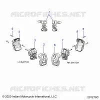 ELECTRICA, SWITCH CONTROLS, LH/RH