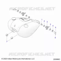 SISTEMA DE COMBUSTIBLE, FUEL TANK MOUNTING