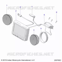 ELECTRICA, INSTRUMENT CLUSTER