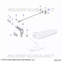 TREN, SHIFT PEDAL AND SHIFT LINKAGE