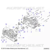 MOTOR, CASE ASM.