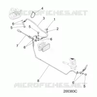 FRENOS, FRENO LINE, REAR, ABS