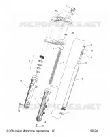SUSPENSION DELANTERA FORKS